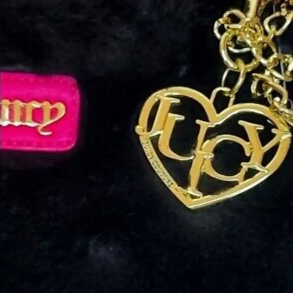 Juicy Couture Faux‎ Fur Wristlet & Keychain Wallet
